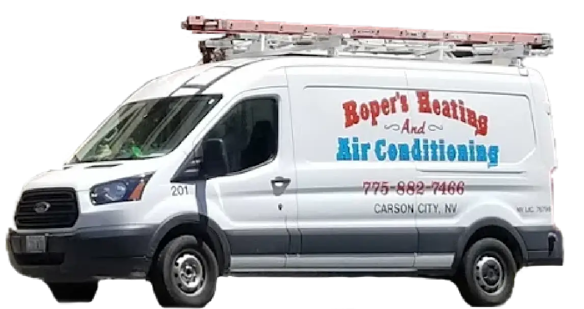 Roper van isolated