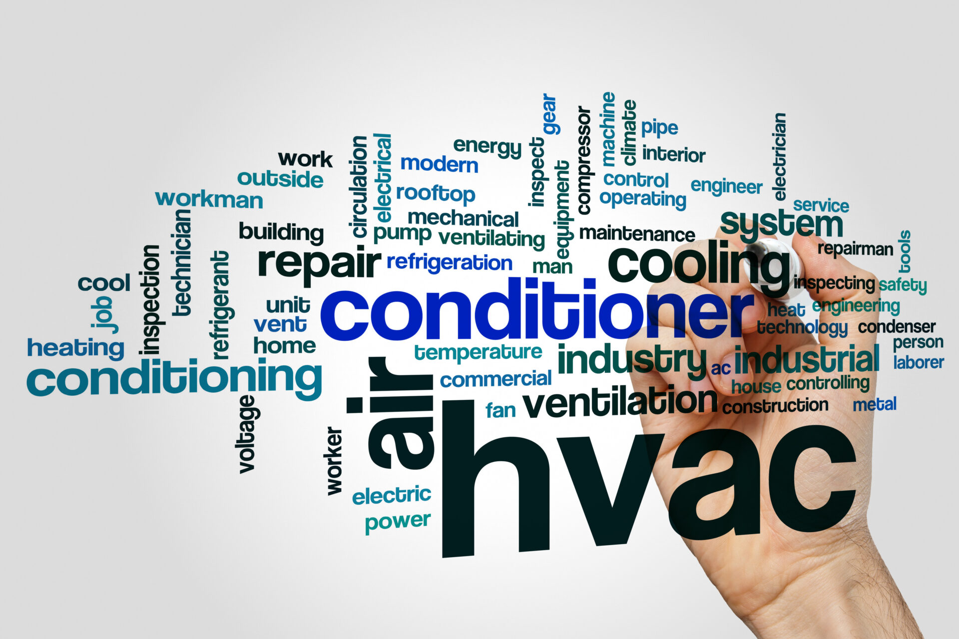 AdobeStock_283414137 HVAC word grid